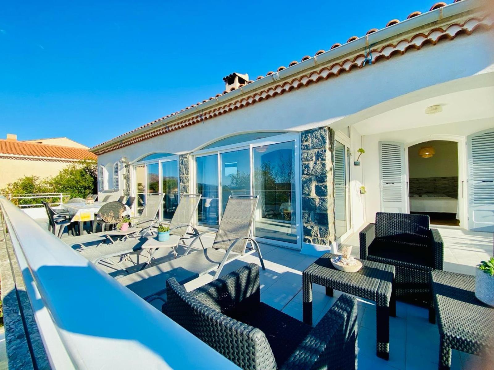 Villa Montalbo Vue Mer De 2 A 10 Personnes Cargèse Exteriér fotografie