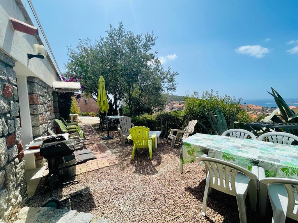 Villa Montalbo Vue Mer De 2 A 10 Personnes Cargèse Exteriér fotografie